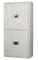 قفل هوشمند الکترونیکی ISO9001 کابینت محرمانه دو درب سفید عمودی