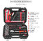 247 Pieces Hand Tools Set High-Multi-function 7 Drawer Cabinet