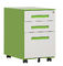 کابینت های فولادی ISO14001 ODM ، کابینت فایل 3 کشویی با قفل