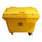 1100L ISO9001 سطل های بازیافت ، جعبه های پلاستیکی بازیافت شده نصب شده