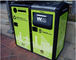 سطل زباله هوشمند از جنس استنلس استیل فضای باز ، سطل زباله و بازیافت اتوماتیک EN 840
