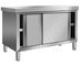 کابینت های ذخیره سازی فولاد ضد زنگ SUS304 0.4-1.2 میلی متر برای آشپزخانه تجاری
